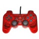 PS2 Official DualShock 2 Controller (Transparent Red) - Playstation 2