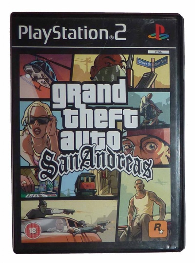 Grand Theft Auto : San Andreas Platinum (PS2) : : PC & Video  Games