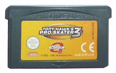 Tony Hawk's Pro Skater 3 - Game Boy Advance