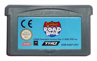 Simpsons Road Rage Game Boy Simpsons Road Rage Game Boy