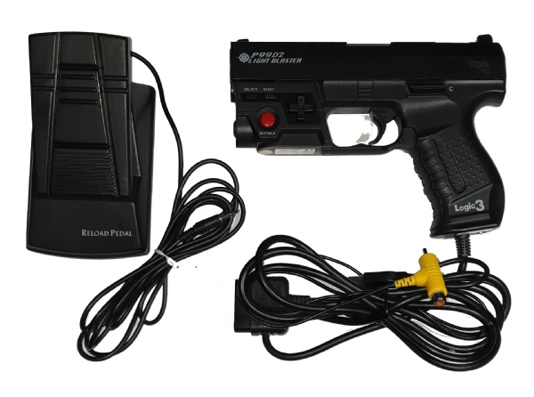 hensynsfuld Glatte Vag Buy PS2 Gun Controller: Logic3 P99D2 Light Blaster (Includes Reload Pedal) Playstation  2 Australia