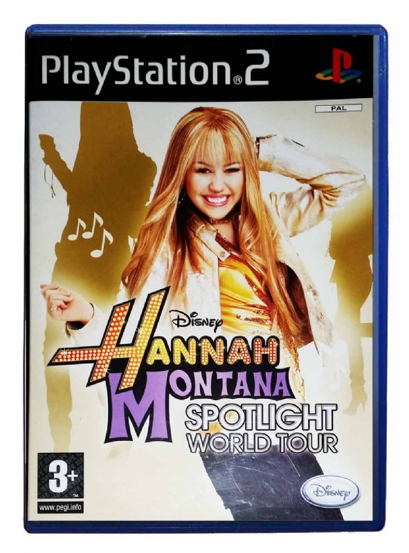 Jogo Da Disney Hannah Montana Spotlight World Tour Para Ps2 em