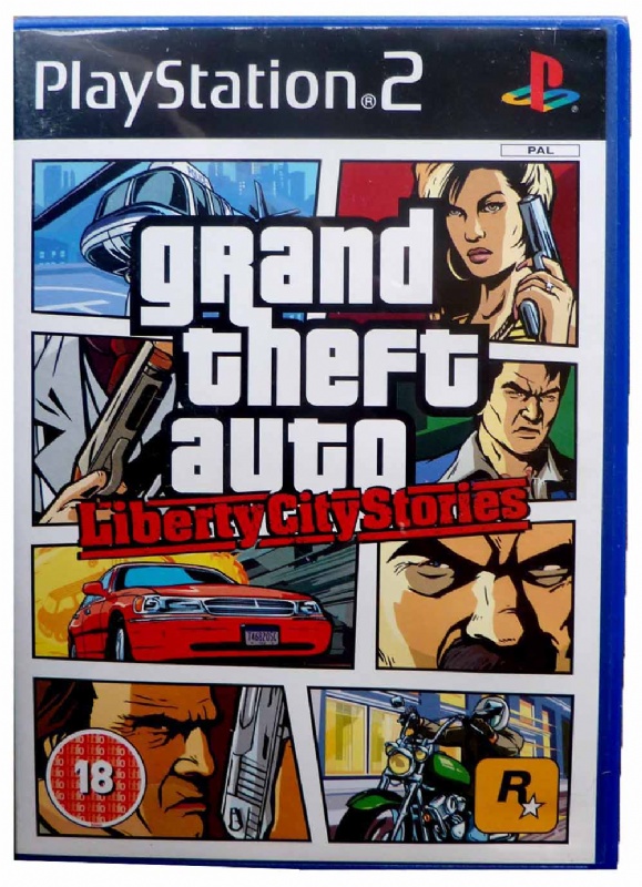 Grand Theft Auto: Liberty City Stories PS2 (Jogo Original GTA