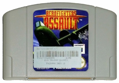 Aero Fighters Assault Seminovo - Nintendo 64 - Stop Games - A loja de games  mais completa de BH!