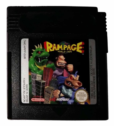Rampage: World Tour - Game Boy
