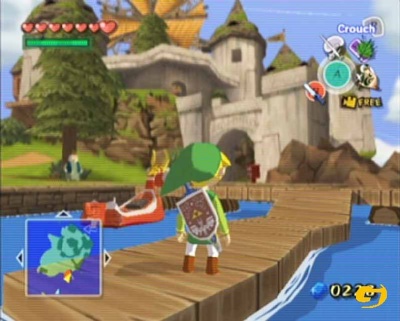 Zelda Wind Waker traduzido em PT-BR versão game cube 