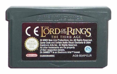The Lord of the Rings: The Third Age - Game Boy Advance