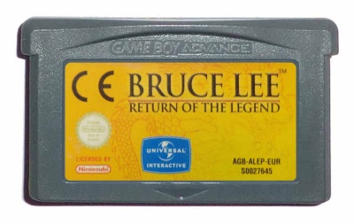 Bruce Lee: Return of the Legend - Game Boy Advance