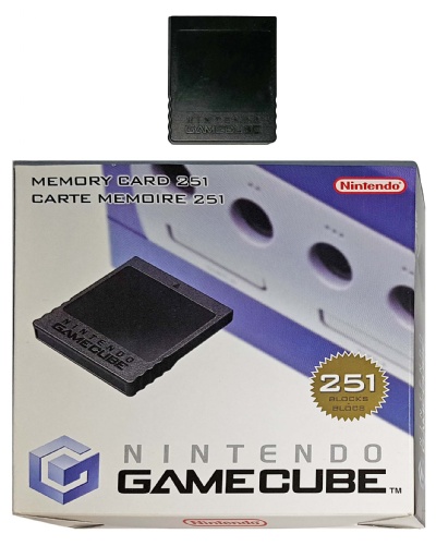 Gamecube Official Memory Card 251 (Boxed) - Gamecube