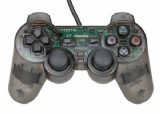 PS2 Official DualShock 2 Controller (Transparent Black)